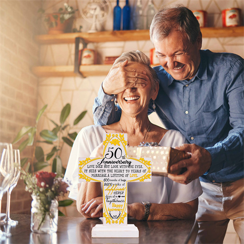 50th Anniversary Crosses | Great Gift for Her